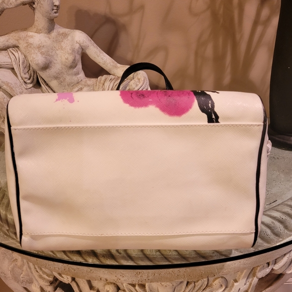 L.A.M.B. by Gwen Stefani Cherry Blossom Satchel Luxury Designer Bag #586 - Picture 5 of 14